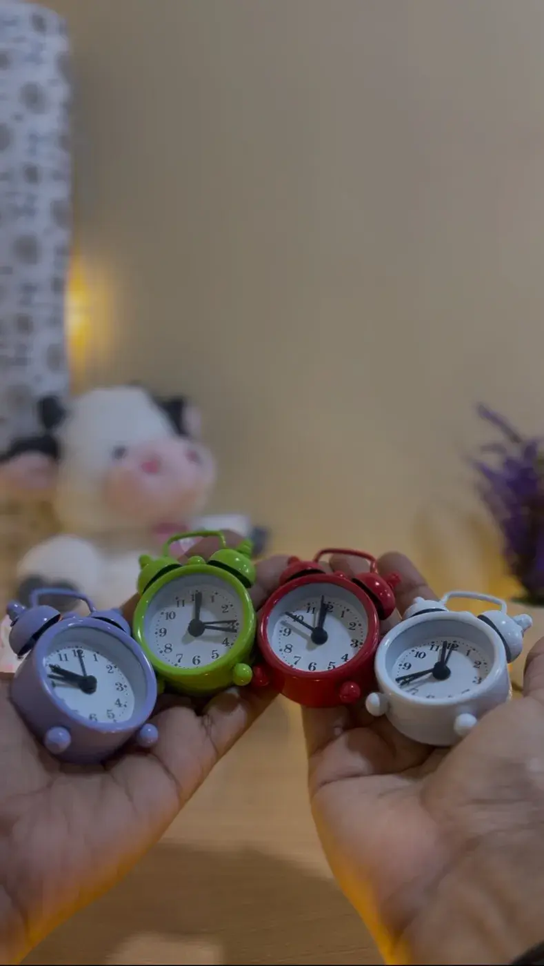 Mini Metal Alarm Clock — view 1