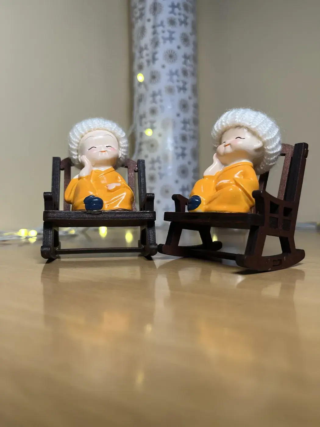 Zen Monk Rocking Chair Duo — view 1